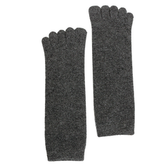 Cashmere split-toe socks