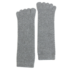 Cashmere split-toe socks